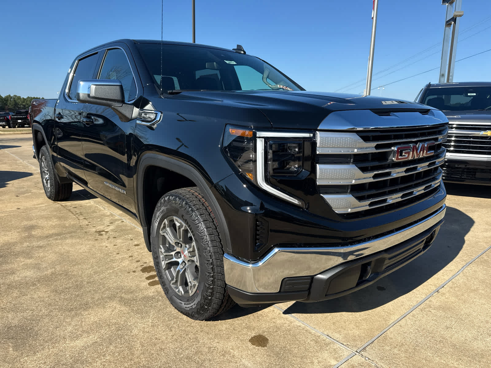 2026 GMC Sierra 1500 — rear three-quarter view