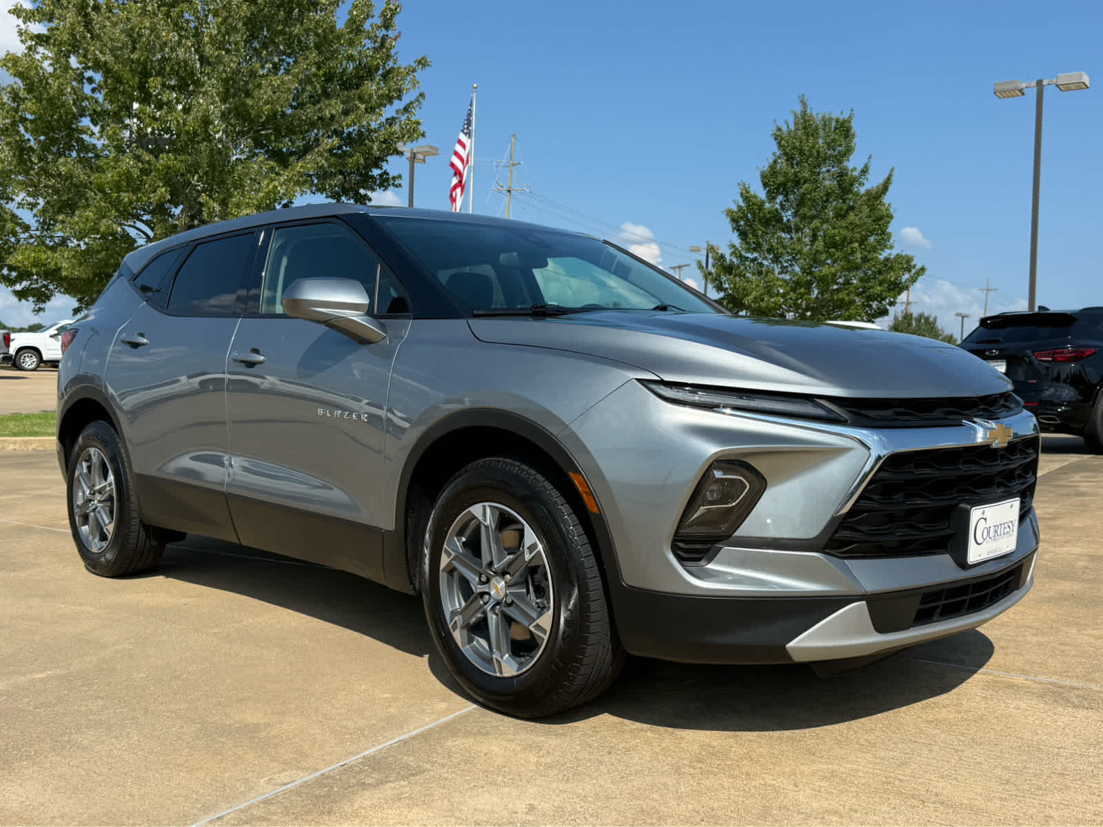 2025 Chevrolet Blazer — rear three-quarter view